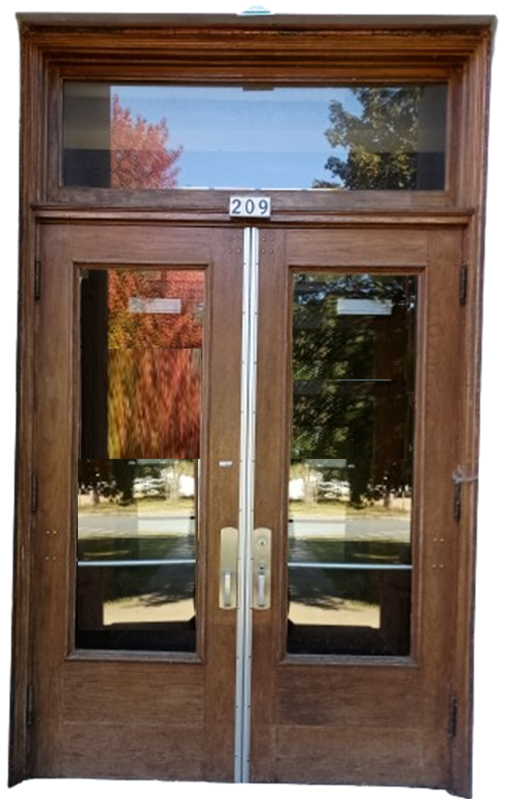 Antique Exterior Double Door